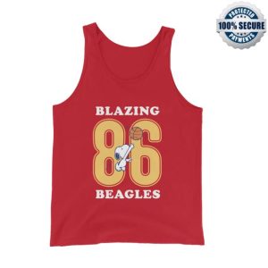 kenny Peanuts Merch Store Peanuts Blazing Beagles 86 Tank Top