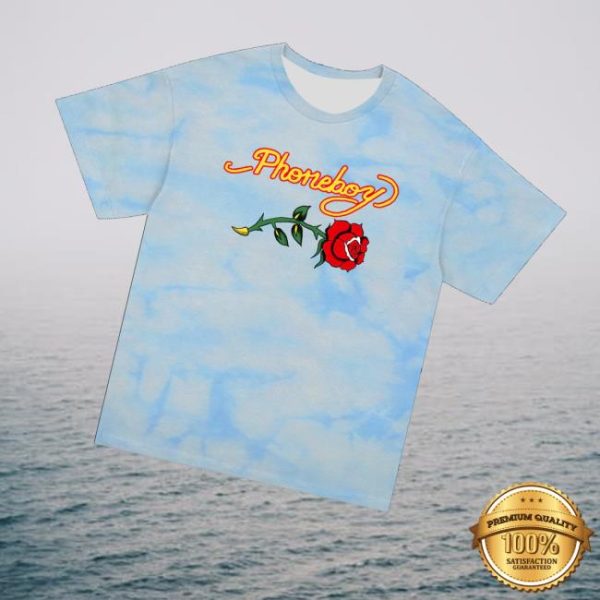 kenny Phoneboy Merch Store Rose T Shirt Blue Dyev