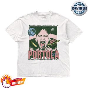 kenny Portola Merch Store Crush The Rhythm Lineup Tee
