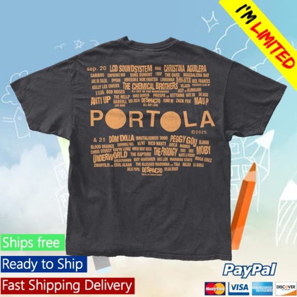 kenny Portola Merch Store Party People Lineup Teea