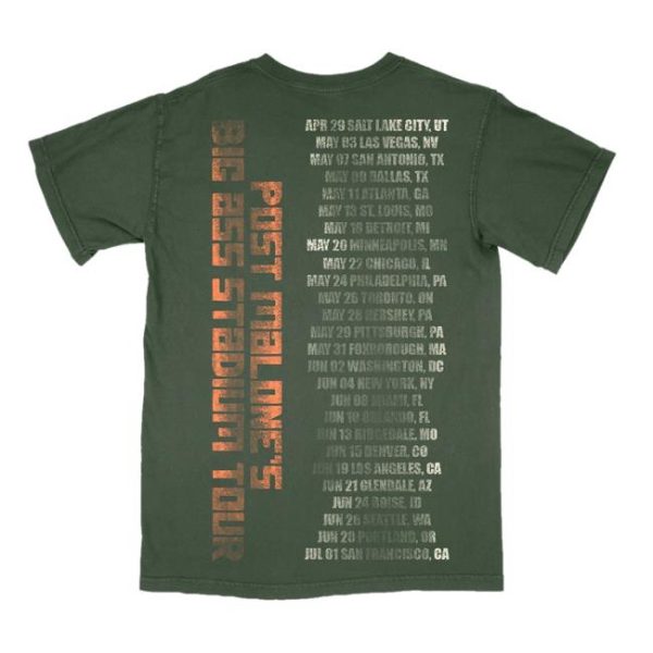 kenny Post Malone Merch Store Shop Post Malone X Bass Pro Shops Event T Shirta
