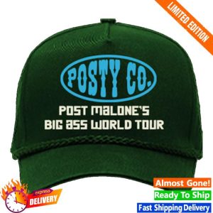 kenny Post Malone Merch Store Shop The Big Ass World Tour Hat