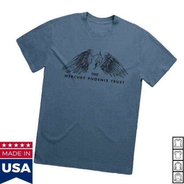 kenny Queen Online Store Merch Mercury Phoenix Trust Logo Vintage T Shirtv