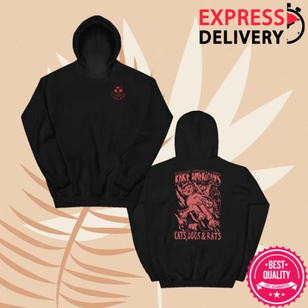 kenny Rare Americans Merch Cats Dogs And Rats Hoodiee