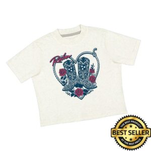 kenny Reba Mcentire Merch Store Boots And Hearts Ladies Crop Teea kenny Reba Mcentire Merch Store Boots And Hearts Ladies Crop Teea