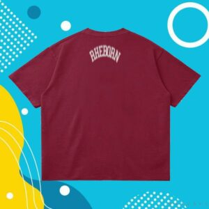 kenny Rhebornclo Merch Store Blurry Forever Or Never Tee Burgundy Whitea kenny Rhebornclo Merch Store Blurry Forever Or Never Tee Burgundy Whitea