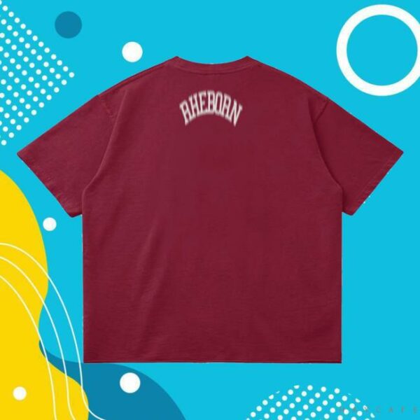 kenny Rhebornclo Merch Store Blurry Forever Or Never Tee Burgundy Whitea