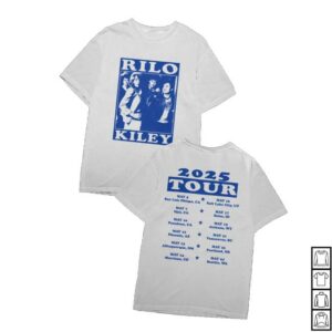 kenny Rilo Kiley Merch Store Photocopied May 2025 Tour T Shirtv kenny Rilo Kiley Merch Store Photocopied May 2025 Tour T Shirtv