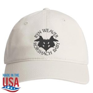 kenny Ryn Weaver Merch Store Rorshach Baby Cap Ecru