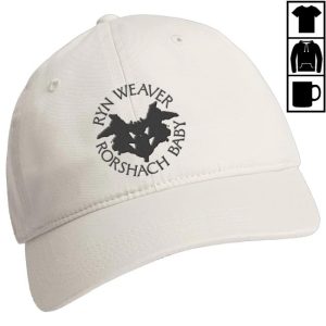 kenny Ryn Weaver Merch Store Rorshach Baby Cap Ecrua