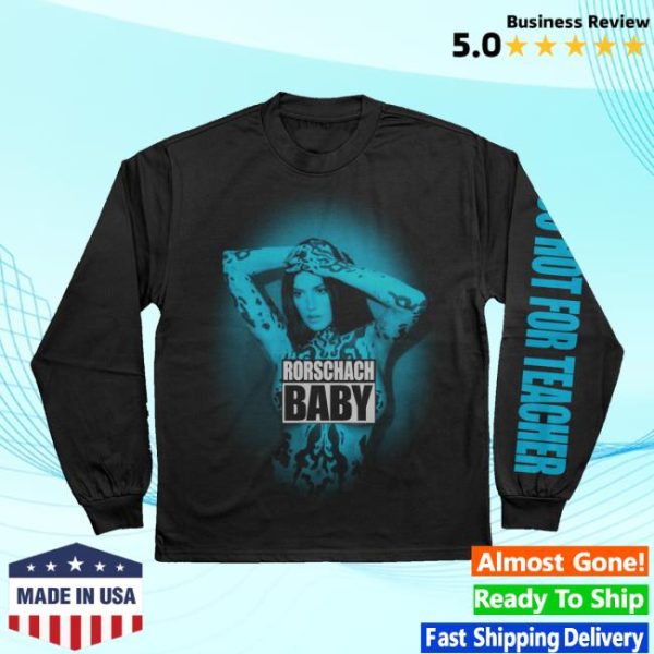 kenny Ryn Weaver Merch Store Rorshach Baby Longsleeve Black