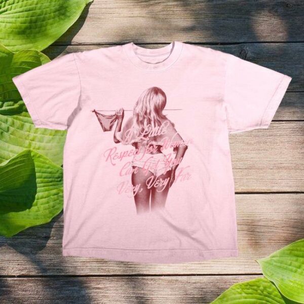 kenny Sabrina Carpenter Merch Store A Little Respect For Women T Shirt
