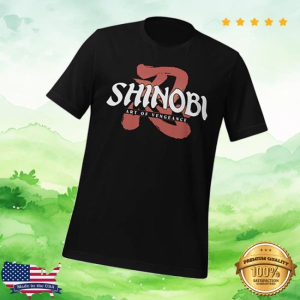 kenny Sega Shop Merch Shinobi Art Of Vengeance Logo Teev