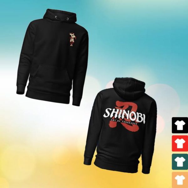 kenny Sega Shop Merch Shinobi Art Of Vengeance Ninja Icons Hoodiev