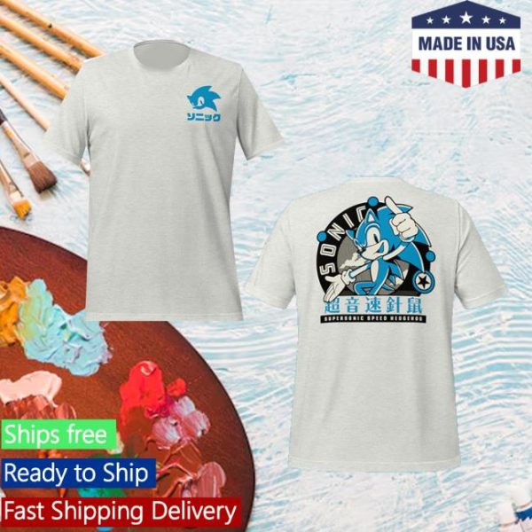 kenny Sega Shop Merch Sonic Supersonic Speed Tee