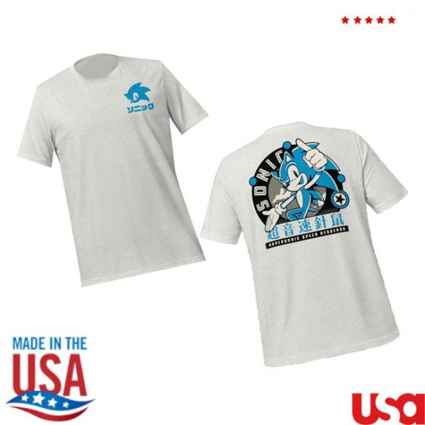 kenny Sega Shop Merch Sonic Supersonic Speed Teev