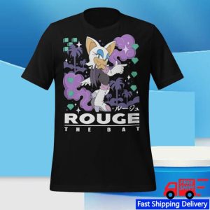 kenny Sega Shop Merch Sonic The Hedgehog Cloudy Night Rouge Tee