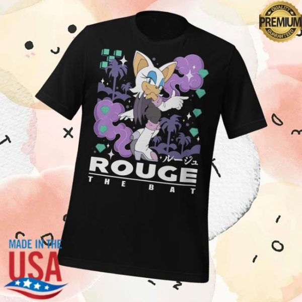 kenny Sega Shop Merch Sonic The Hedgehog Cloudy Night Rouge Teev
