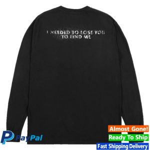 kenny Selena Gomez Store Merch Lose You To Love Me Long Sleeve In Blacka