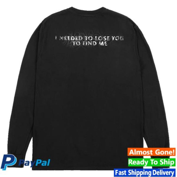 kenny Selena Gomez Store Merch Lose You To Love Me Long Sleeve In Blacka