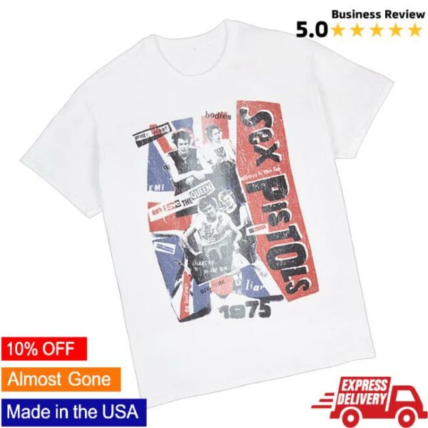 kenny Sex Pistols Official Merch Store 50Th Jubilee Anniversary Teea
