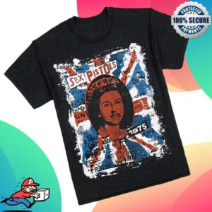 kenny Sex Pistols Official Merch Store 50Th Jubilee God Save The Queen Teea