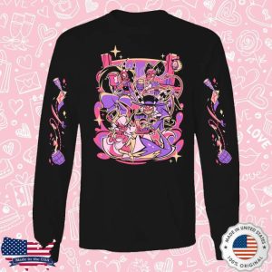 kenny Shark Robot Merch Store Spindlehorse Long Sleeve Shirt Wallys Tavern Wprinted Sleeves