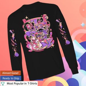 kenny Shark Robot Merch Store Spindlehorse Long Sleeve Shirt Wallys Tavern Wprinted Sleevesa