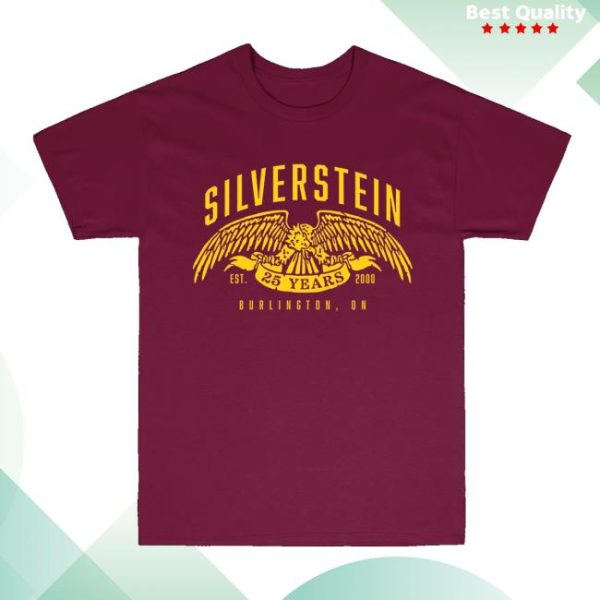 kenny Silverstein Music Merch Eagle Maroon Tee