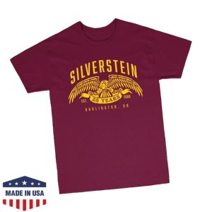 kenny Silverstein Music Merch Eagle Maroon Teex kenny Silverstein Music Merch Eagle Maroon Teex