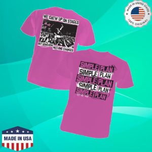kenny Simpleplan Store Merch Pink Jump T Shirtv kenny Simpleplan Store Merch Pink Jump T Shirtv