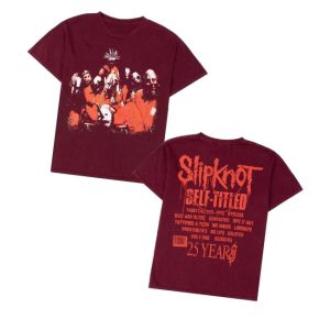 kenny Slipknot Merch Store Self Titled 25 Years T Shirtv kenny Slipknot Merch Store Self Titled 25 Years T Shirtv