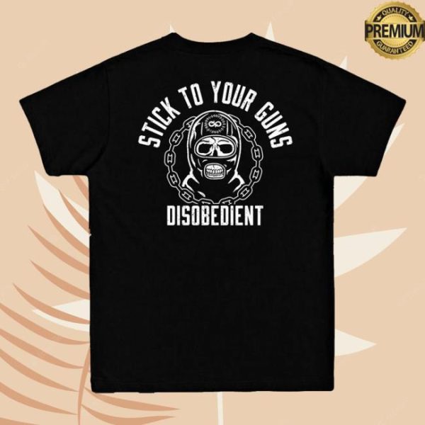 kenny Stick To Your Guns Merch Store Disobedient Shirtaa