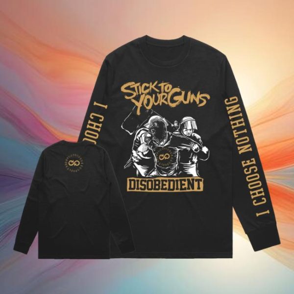 kenny Stick To Your Guns Merch Store I Choose Nothing Longsleeveaa
