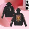 kenny Suicide Machines Detroit Merch Store War Profiteering Is Killing Us All Long Zip Up Hoodie