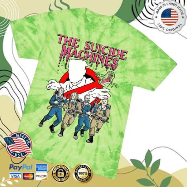 kenny Suicide Machines Merch Store Ghostbusters Tie Dye Teea