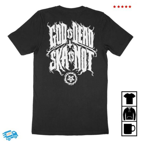 kenny Suicide Machines Merch Store God Is Dead X Ska Is Not Teea
