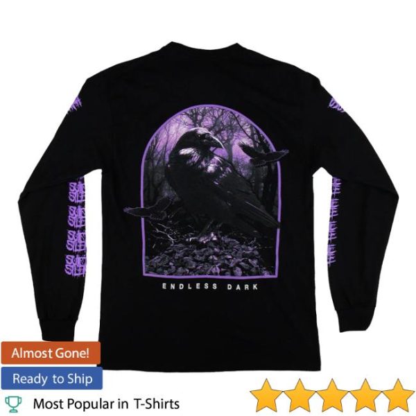 kenny Suicide Silence Merch Store Suicide Silence Crow Longsleeve Shirta