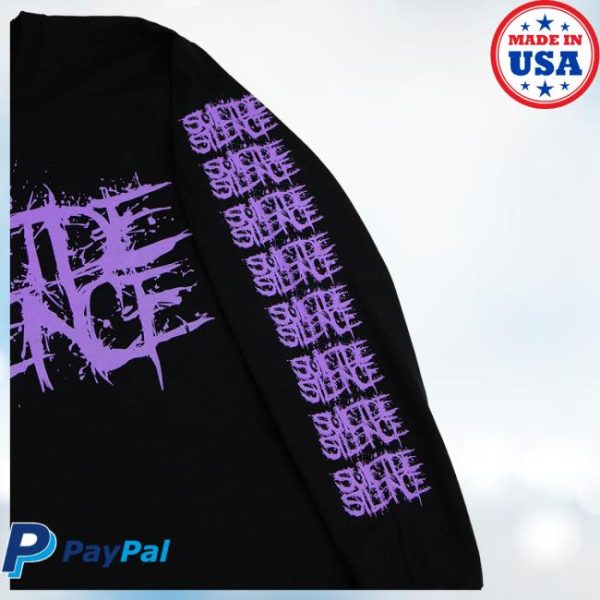 kenny Suicide Silence Merch Store Suicide Silence Crow Longsleeve Shirtaa