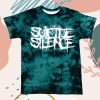 kenny Suicide Silence Merch Store Suicide Silence Crystal Jade Logo Tie Dye Shirt