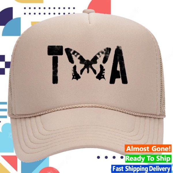 kenny Taylor Acorn Merch Store Shop Ta Butterfly Khaki Trucker Hat