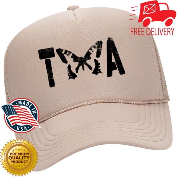 kenny Taylor Acorn Merch Store Shop Ta Butterfly Khaki Trucker Hata