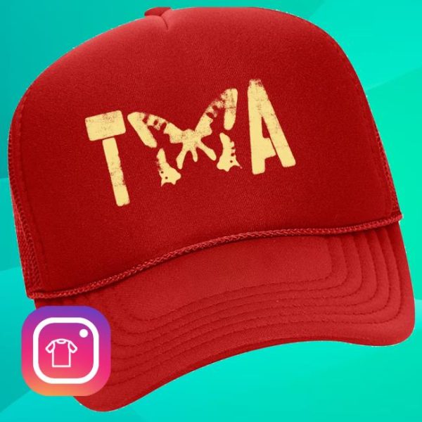 kenny Taylor Acorn Merch Store Shop Ta Butterfly Red Trucker Hata