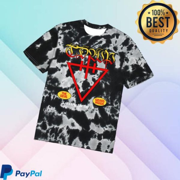 kenny Tdwp Band Merch Store Lets Live For The Ritual Tie Dye Teev