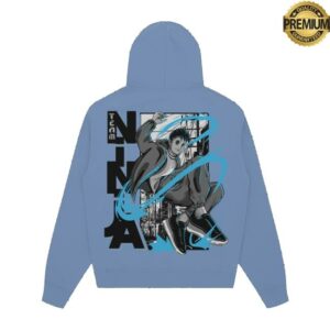 kenny Team Ninja Store Merch Anime 25 V2 Blue Hoodiea kenny Team Ninja Store Merch Anime 25 V2 Blue Hoodiea
