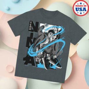 kenny Team Ninja Store Merch Anime 25 V2 Charcoal Teea kenny Team Ninja Store Merch Anime 25 V2 Charcoal Teea
