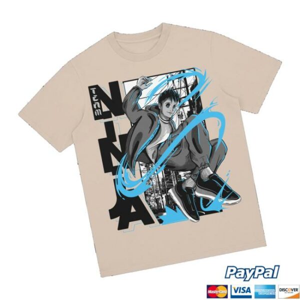 kenny Team Ninja Store Merch Anime 25 V2 Sand Teea