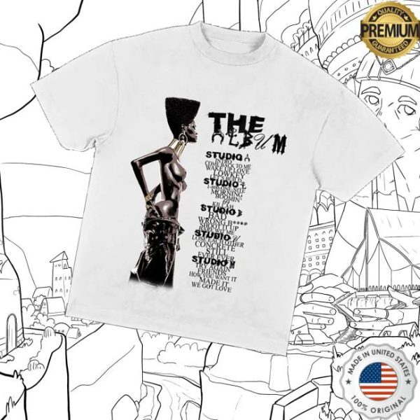 kenny Teyana Taylor Shop Store Tracklist White T Shirtv