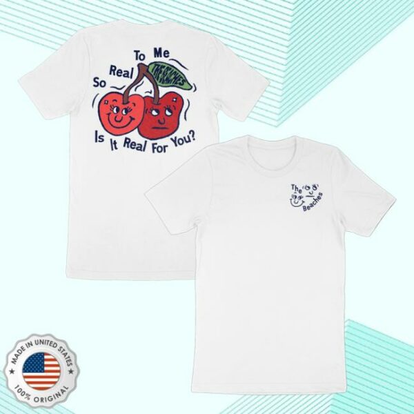 kenny The Beaches Merch Store Cherry Teeaa