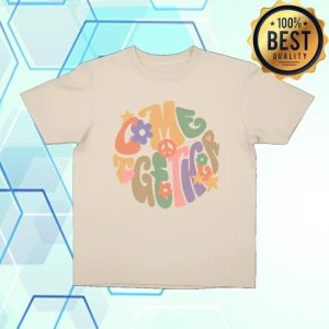 kenny The Beatles Merch Store Come Together Beige T Shirt
